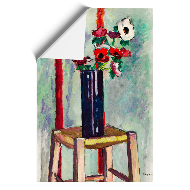 Anemones by Henry Lyman Sayen - Frameless Print, 84cm H x 59cm W x 0.1cm D