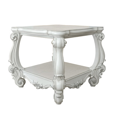 Table de bout Traditional White