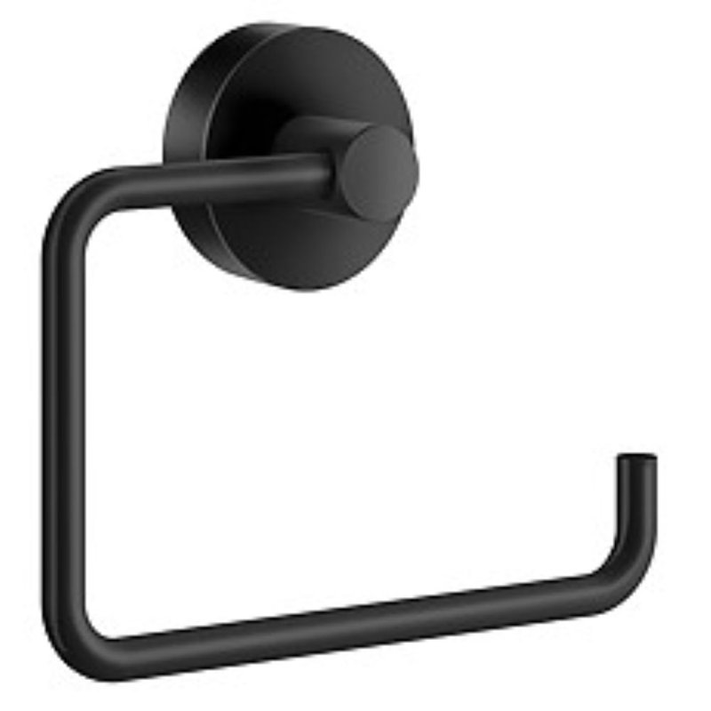 Swedish 4 - Black Piece Bathroom Hardware Set, Black