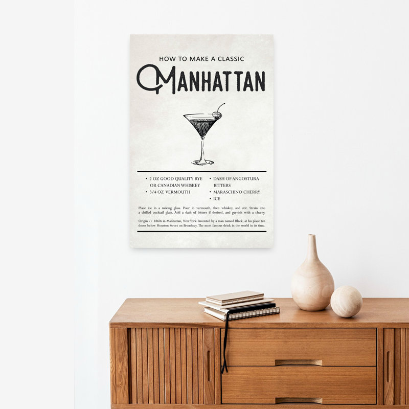 Manhattan, art contemporain abstrait, H 24 po x l 16 po