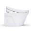 TOTO® WASHLET®+ AP Wall-Hung Elongated Toilet and WASHLET S5 and DuoFit® In-Wall 0.9 and 1.28 GPF Dual-Flush Tank System, Matte Silver - CWT4263446CMFG#MS