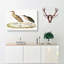 Two Herons by John Edward Gray - Wrapped Canvas-55361680
