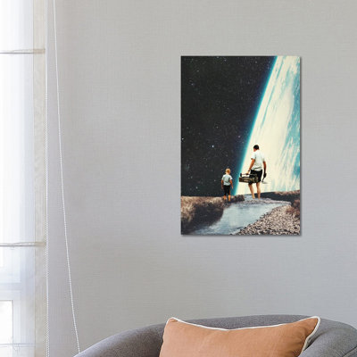 We Will Always Come Back Here by Frank Moth - Wrapped Canvas Print