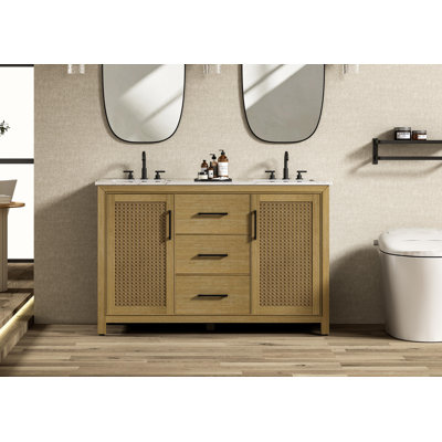 54 inch Double Bathroom Vanity
