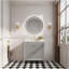 Ensemble de meuble-lavabo sur pied autoportant de 36 po avec 2 ensembles de poignées et plateau en marbre d'ingénierie entièrement assemblé-1171582342-1171582344