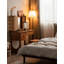 Coiffeuse de rangement en bois massif de style vintage pour chambre à coucher-130160188
