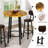 Akillies 2 - Person Four Leg Base Dining Set-1135776250-1318354610