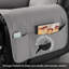 Housse pour fauteuil inclinable en coton avec broderie prélavée (gris, 23 po)-1362461663-1362461650