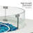 42 in. Round Magnesium Oxide Outdoor Fire Pit Table with Tank Cover, Wind Guard and Rain Cover-1655301168