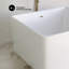 Baignoire carrée autoportante 47 po Voltaire