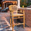 Outdoor Teak Bar Stool