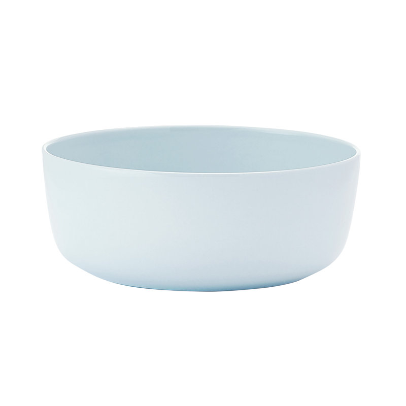 Misty Blue and White Porcelain 12-Piece Dinnerware Set, Service for 4