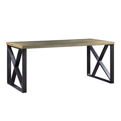 Bureau Ensley, aluminium doré