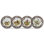 Spode Woodland Canape Plates S/4 Birds 6.5"