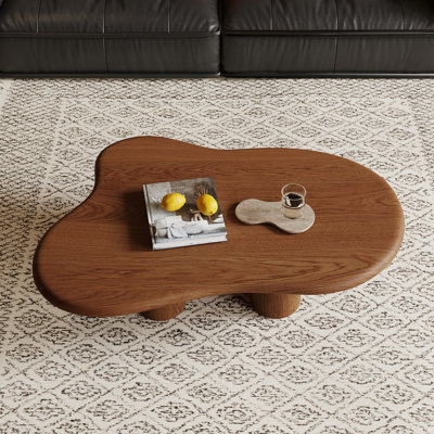 Table basse en bois Mid-Century Modern