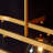 Adelene 72" 24-Light Dimmable Modern Rectangular Linear Bubble Glass Chandelier