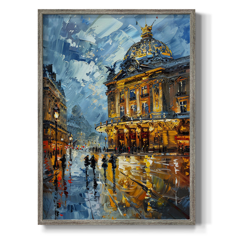 LANDSCAPES Series CCCXLIV Framed Print - Solid Wood, 21" H x 17" W