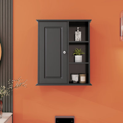 Rangement mural pour salle de bain Olevide