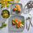Gibson Soho Lounge Matte 18 Piece Dinnerware Set - Black-22403423