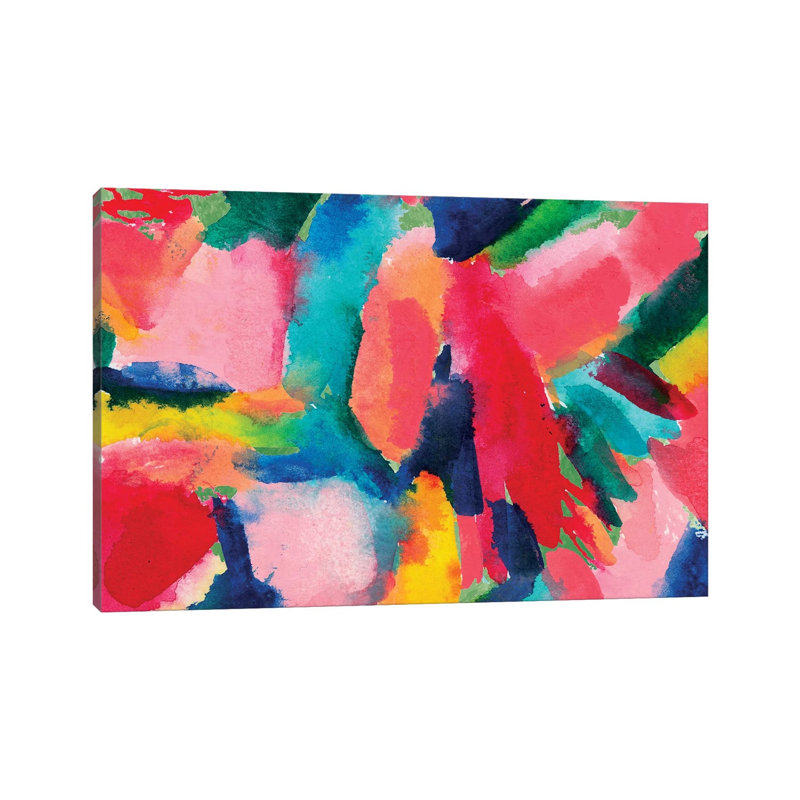 Colorful Home by Joy Ting - Wrapped Canvas Gallery-Wrapped Canvas Giclée, 101.6 cm H x 66.04 cm W