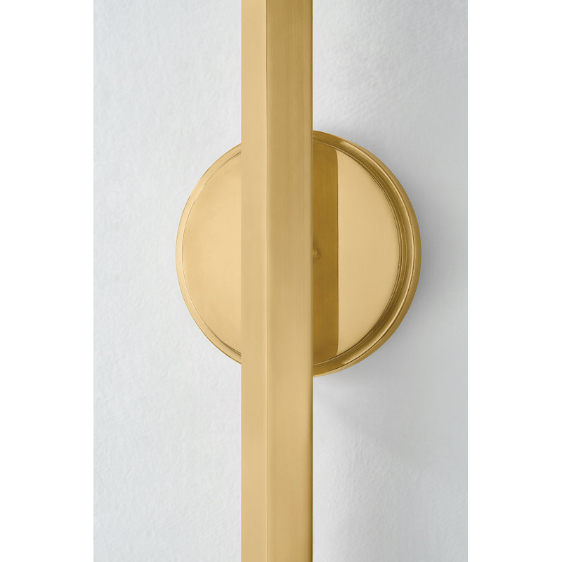 Strasbourg Wall Sconce in Vintage Brass