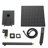 2-Function High-Pressure Rainfall Shower System, Tub Faucet Set