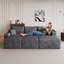 Canapé modulaire 95 "avec 2 repose-pieds Cloud-2117394273