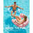 3pcs Inflatable Pool Float Chair With Cup Holder & Headrest, U-Shaped Water Lounge Raft For Swimming Pool Beach Party, Leaf Blue, Green And Pink