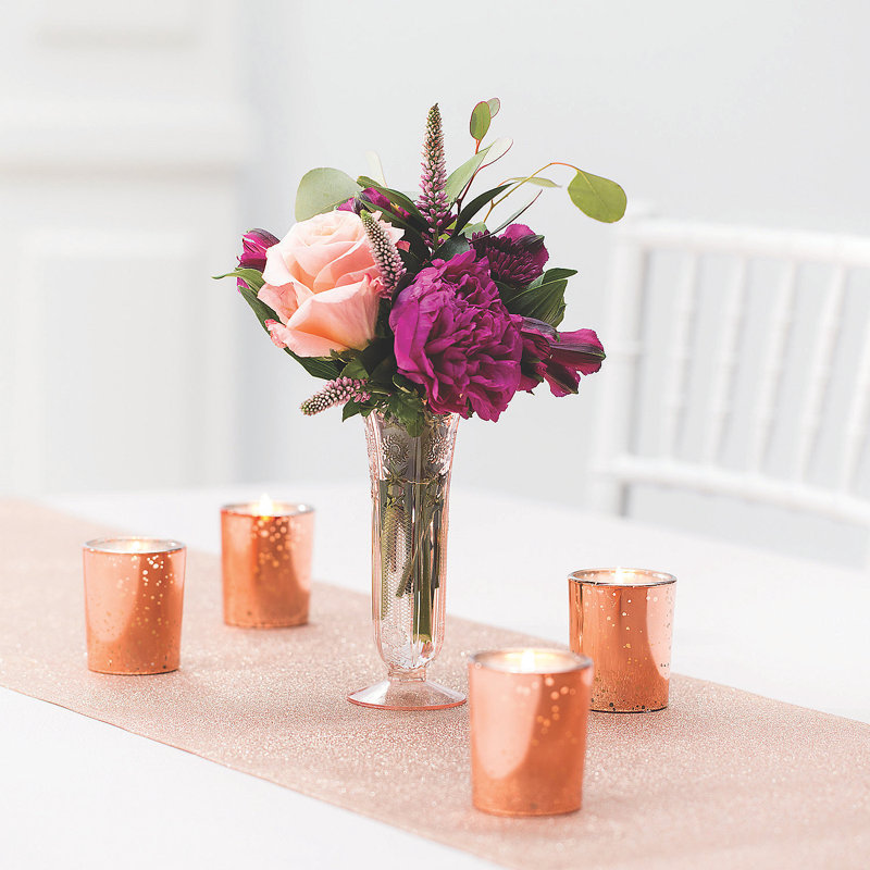 Alaina Table Vase, Pink