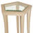 La Rachelle Chairside Table - Chardonnay