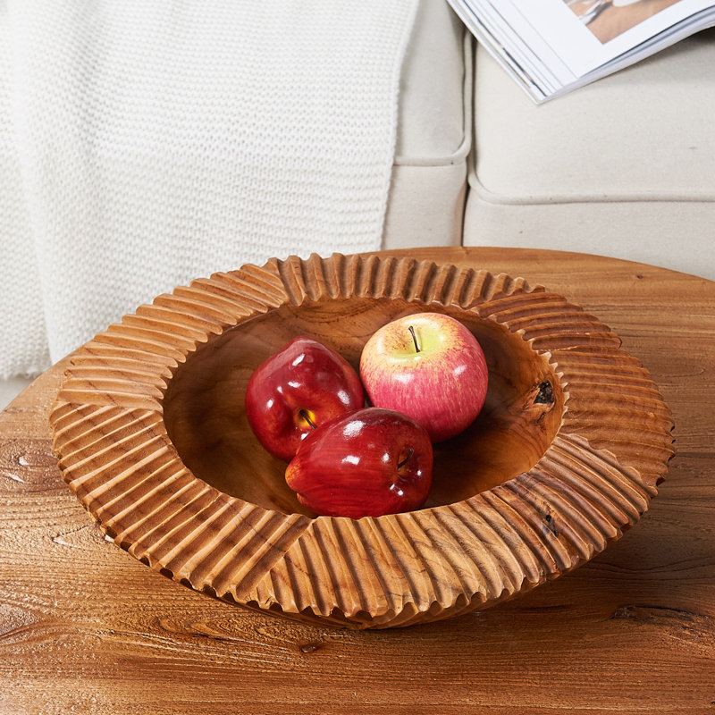 Wood Decorative Bowl 1
