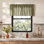 Light-Filtering Tailored Window Valance