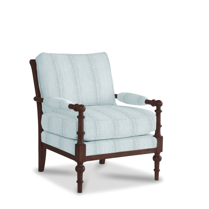 Lilly Club Chair, Mineral Cotton