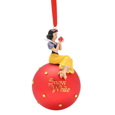 Disney Schneewittchen auf einer Glaskugel