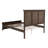 Traditional Style Queen Size Bed With Headboard And Footboard-1269312715