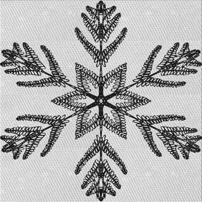 Tapis noir/blanc à motifs