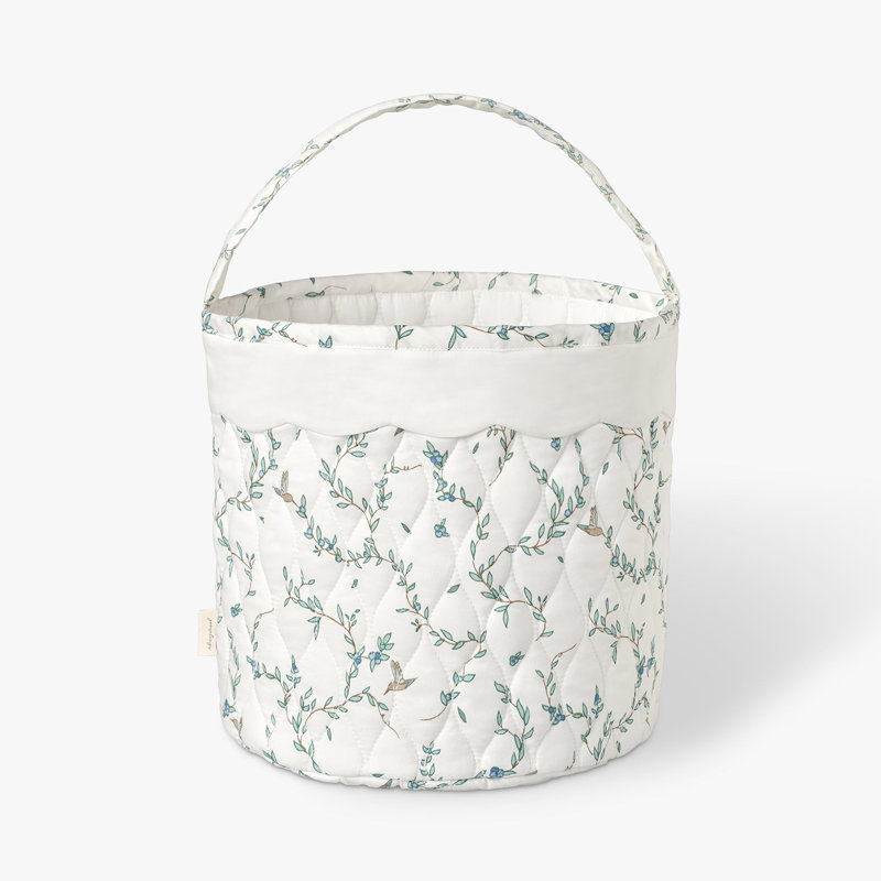 Panier de rangement matelassé - Secret Garden
