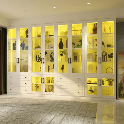 78.7" H x 126" W Display Case