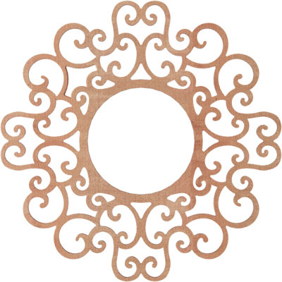 Médaillon de plafond 22 po x 22 po x 8 3/8 po x T 1/4 po Reims