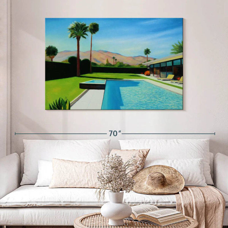 Palm Springs Monday, 32" H x 48" W