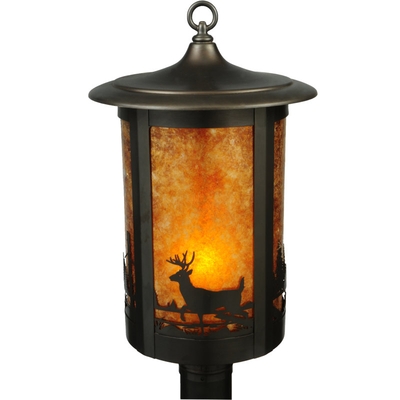Rustic Lodge 1 - Light Lantern Head