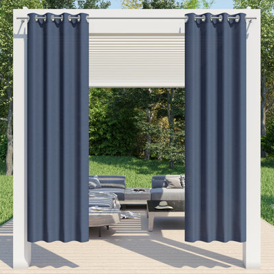 Panneau de rideau simple intérieur / extérieur Kerbi Sunbrella