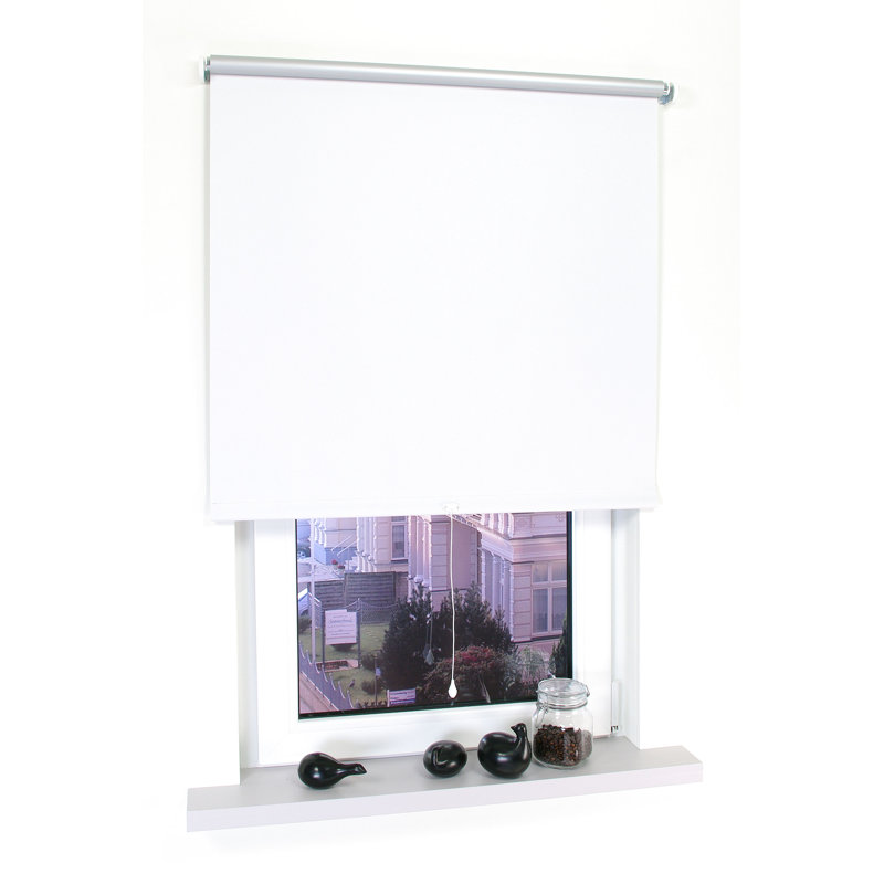 Blackout Roll-Up Shade, 182 x 180cm, White