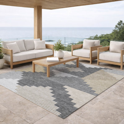 Tapis intérieur / extérieur lavable à la machine Chantille ACN2847