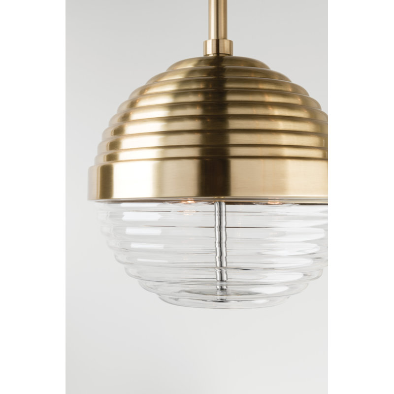 Easton 4 - Light Chandelier, Aged Brass