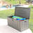 Lifetime 382.78cm W 8136.15L Water Resistant Polyethylene Plastic Lockable Deck Box in Brown