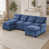 Chenille bleue marine est en rupture de stock