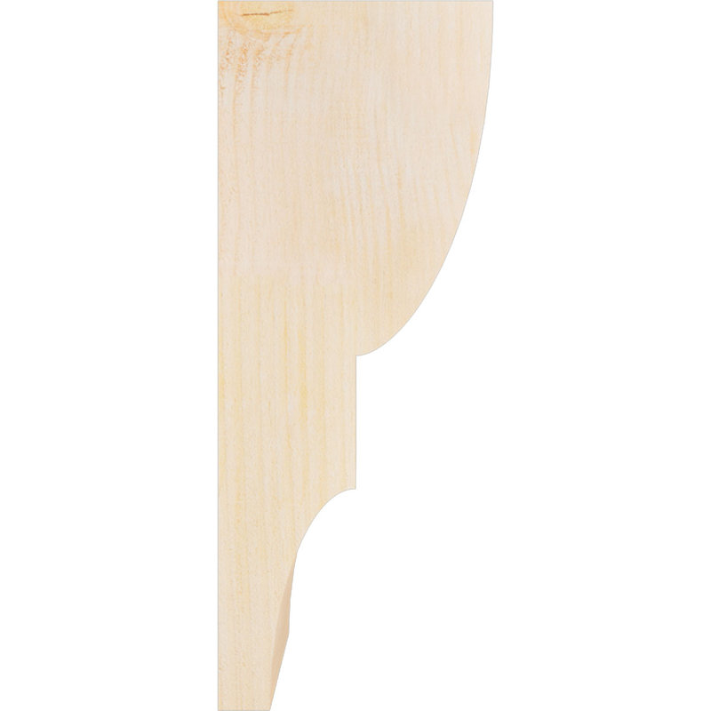 Corbeau Ridgewood, H 20 po x l 6 po x P 8 po, Sapin de Douglas, Sciage brut