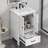 20" Single Bathroom Vanity With Ceramic Top-1242304437-1242304438