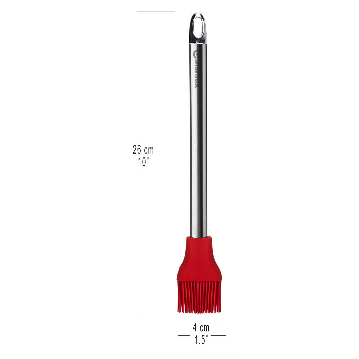 Brosse à cuisinox silicone